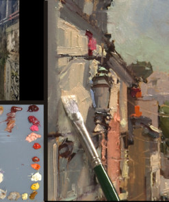 Michele Usibelli oil painting impressionism
