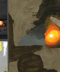David Cheifetz still life painting paintings that glow
